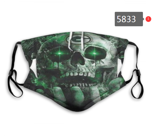 2020 NFL Green Bay Packers #2 Dust mask with filter